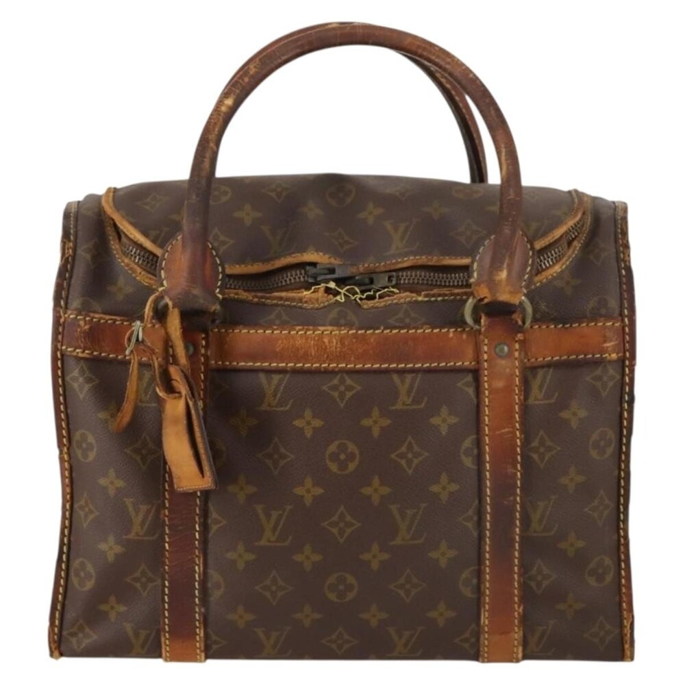 Louis Vuitton Monogram Demi Souple 35 Boston Bag Brown - Picture 2 of 13